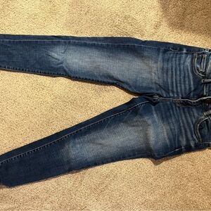 BKE Women's Skinny Jeans - Dark Blue